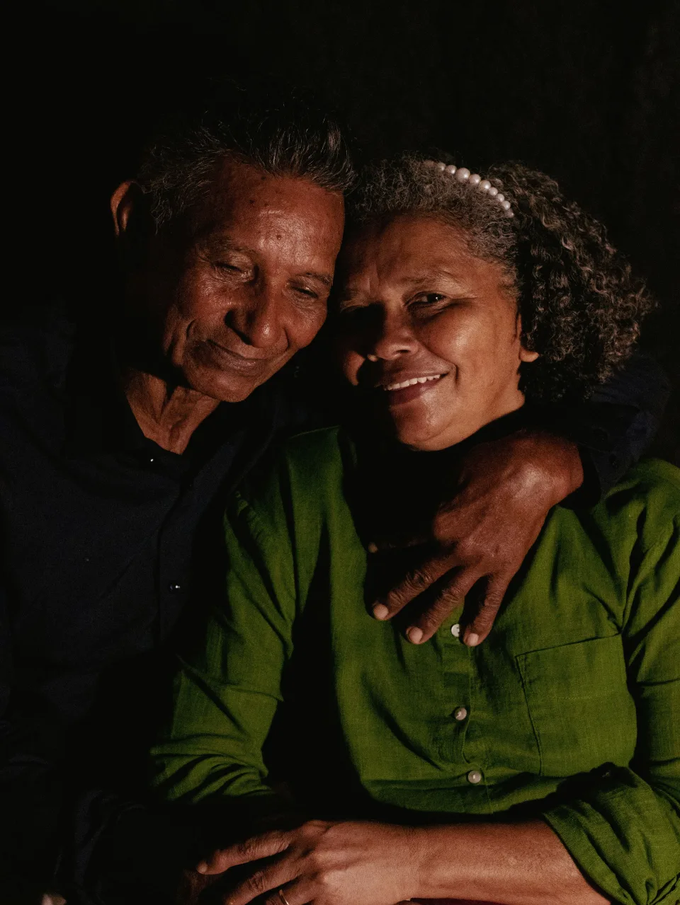 Couple Aura Photo engine example: Grounded together